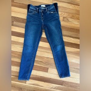 Hatch maternity skinny crop jeans size 28